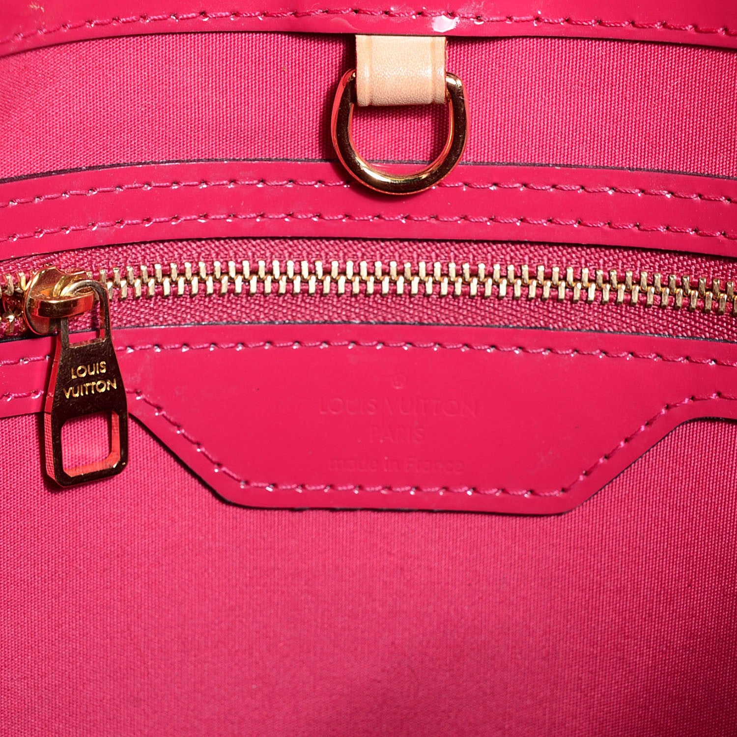 Louis Vuitton Vernis Catalina NS Rose Indien 6 of 8