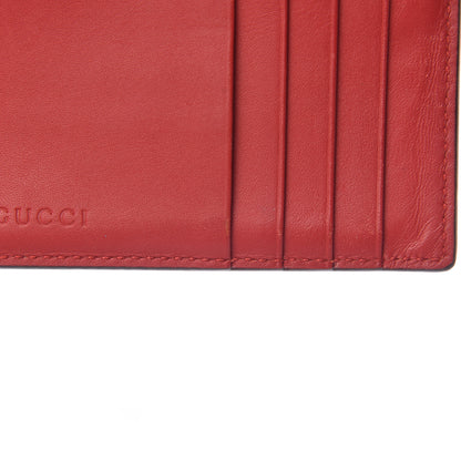 Gucci GG Supreme Monogram Blooms Coin Case Card Holder Beige Blue Navy Hibiscus Red 7 of 11