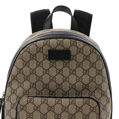 Gucci GG Supreme Monogram Small Eden Day Backpack Black 8 of 14