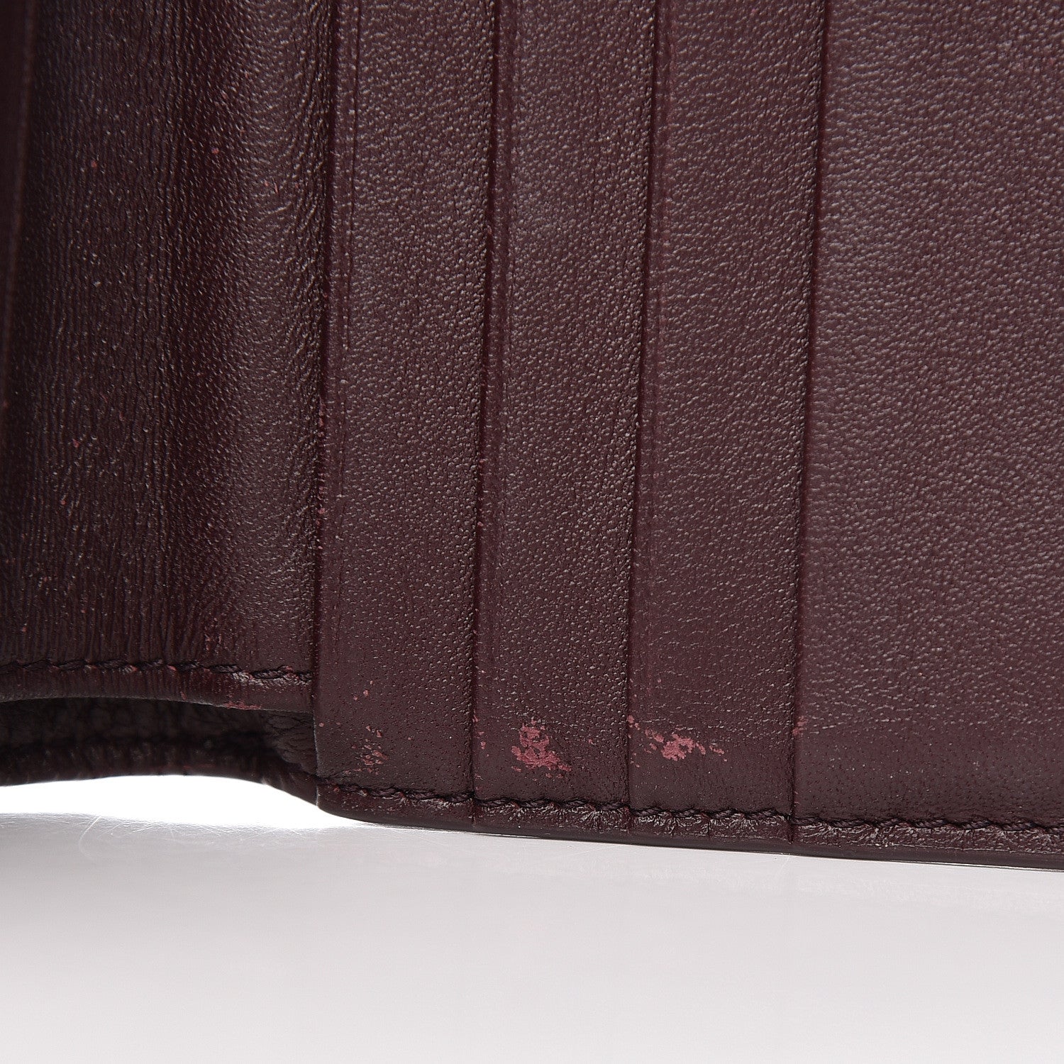 Bottega Veneta Nappa Intrecciato Mini Wallet Dark Barolo 9 of 11