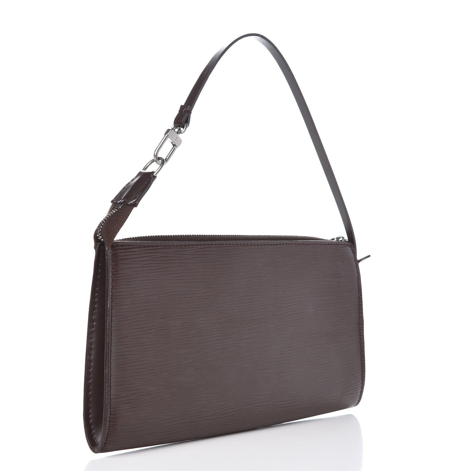 Louis Vuitton Epi Pochette Accessories 24 Moka 3 of 7