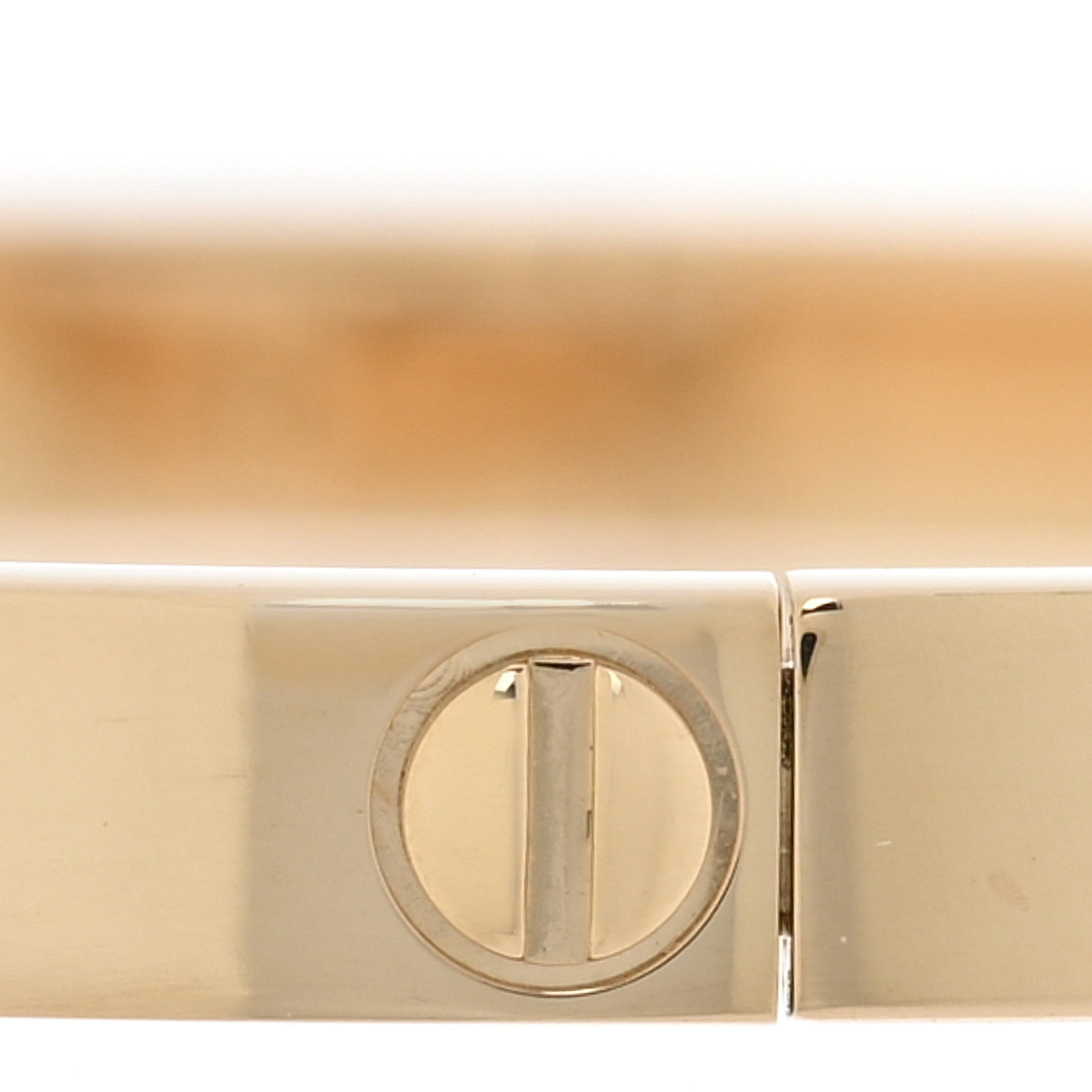 18K Yellow Gold Small LOVE Bracelet 15