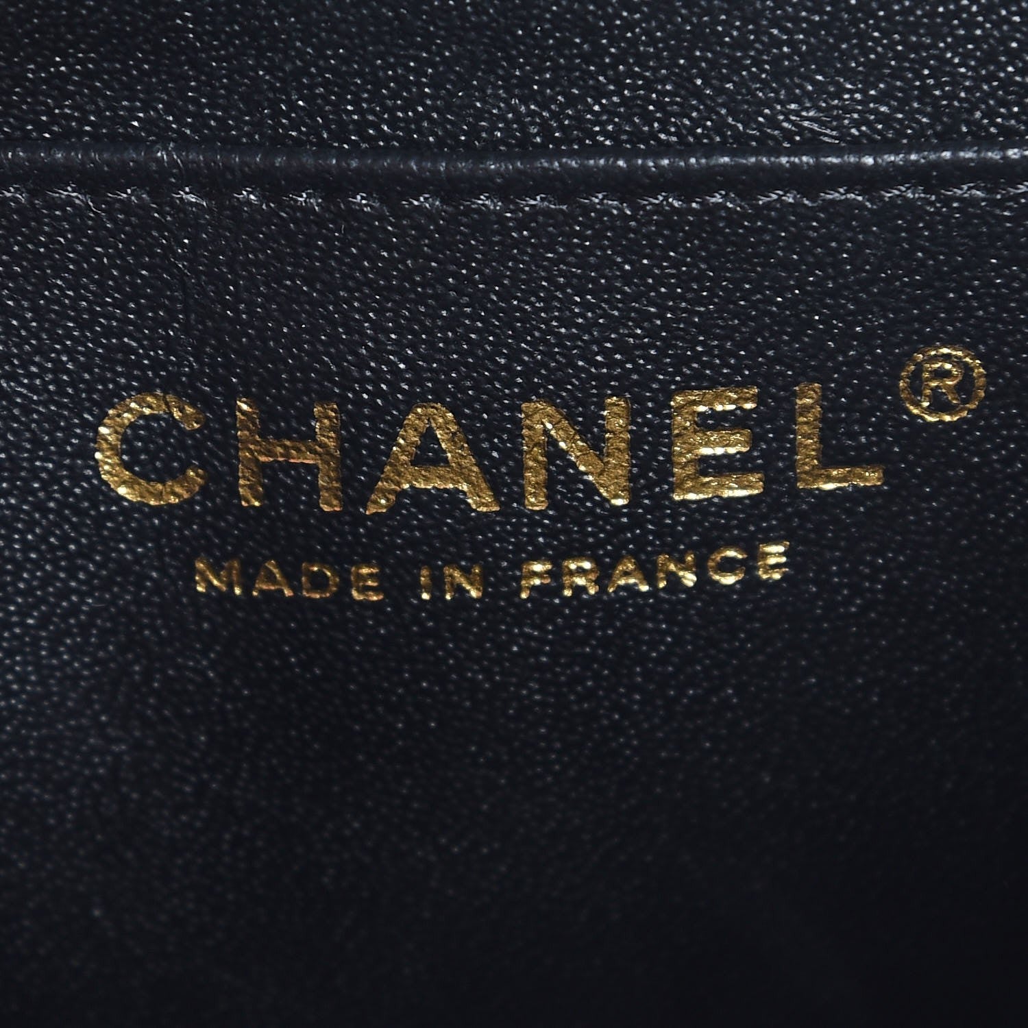 Chanel Lambskin Quilted Mini Rectangular Flap Black 7 of 8