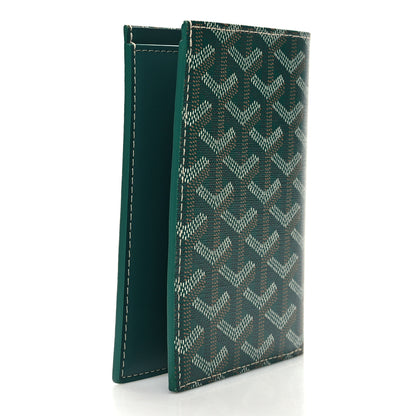 Goyard Goyardine Moliere Wallet Green 3 of 10