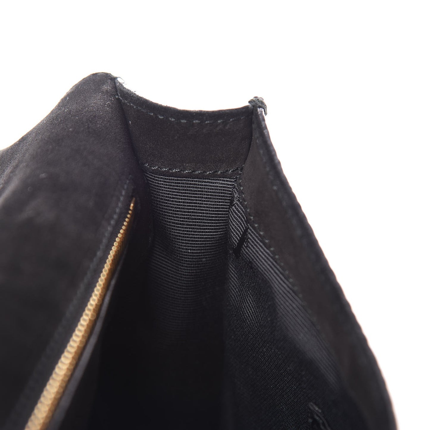 Grainy Calfskin Heritage Grain Small Crossbody Bag Black