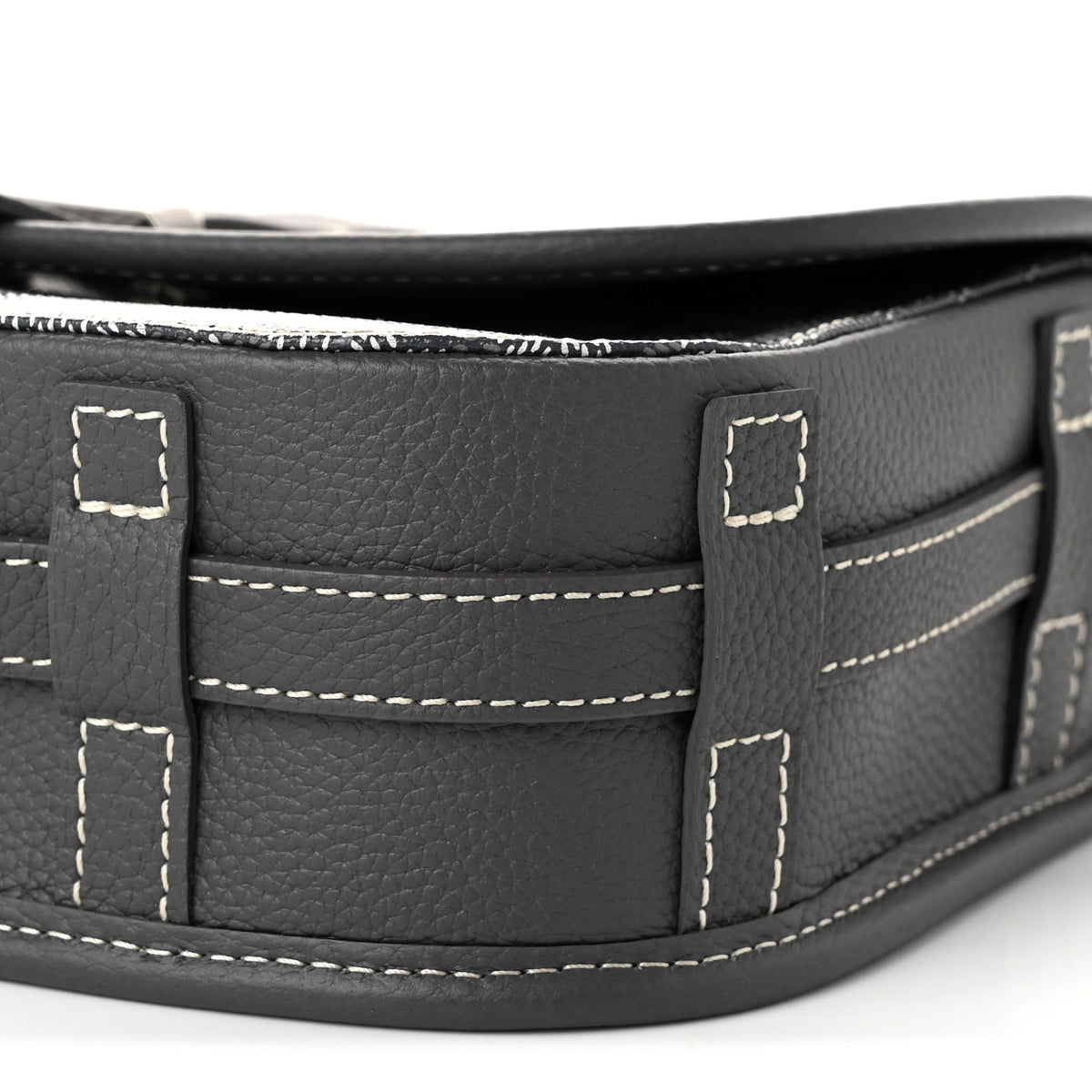 Goyardine Belvedere II PM Messenger Bag Gray
