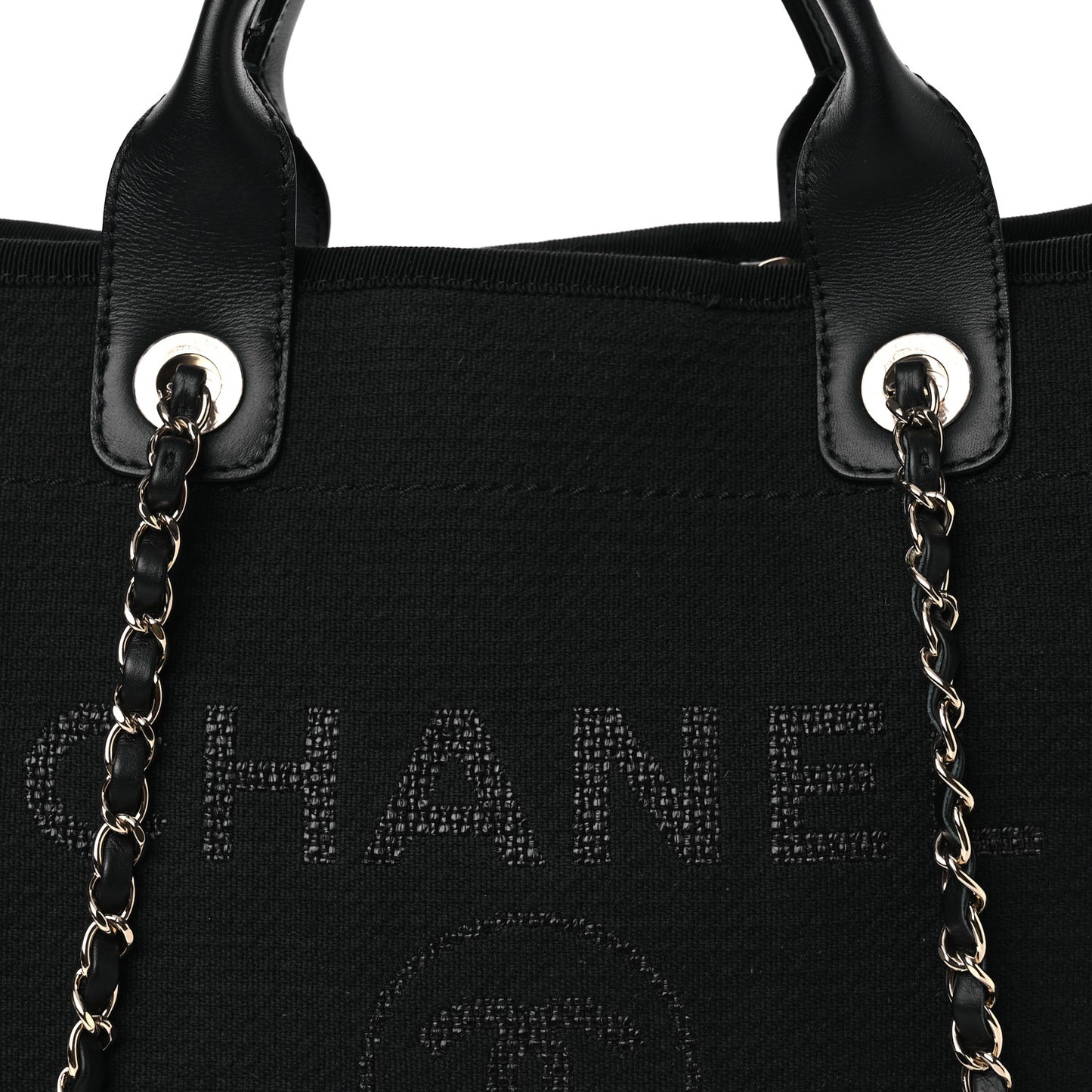 Mixed Fibers Small Deauville Tote Navy