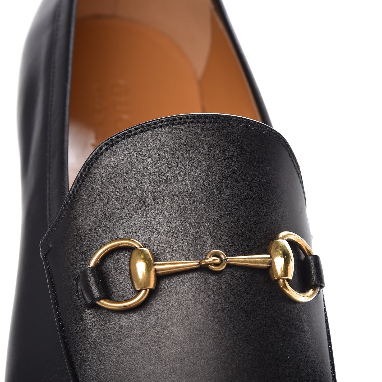 Calfskin Horsebit Mens Jordaan Loafers 11 Black