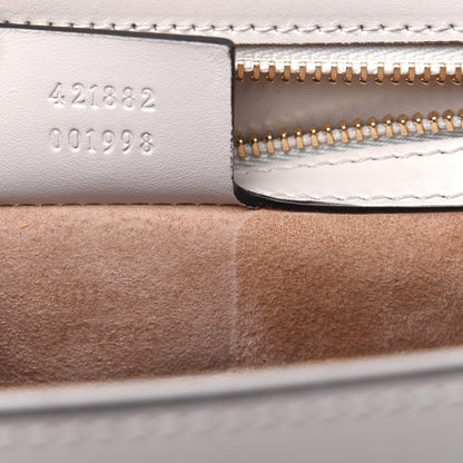 Gucci Calfskin Small Sylvie Shoulder Bag Off White 9 of 38