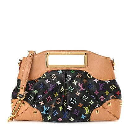 Louis Vuitton Monogram Multicolor Judy MM Black 1 of 9