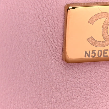 Chanel Caviar Quilted Small Double Flap Pink 7 of 11