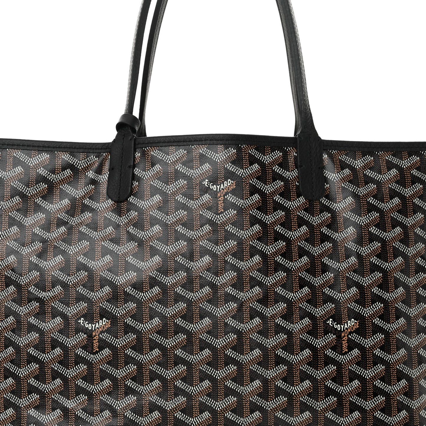 Goyardine Reversible Anjou PM Black