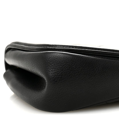 Chanel Calfskin Quilted Small Underline Flap Black 9 of 11
