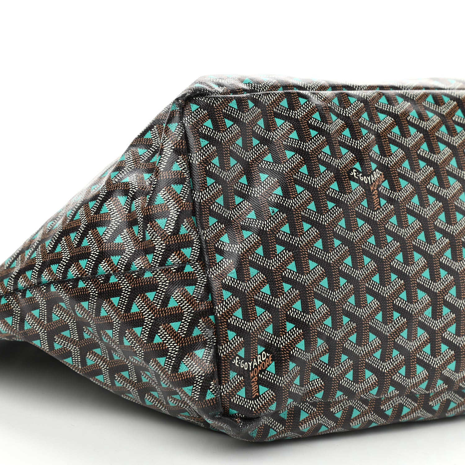 Goyard Goyardine Saint Louis Claire Voie GM Black Opaline 10 of 12