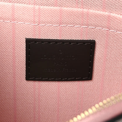 Louis Vuitton Damier Ebene Neverfull MM GM Pochette Rose Ballerine 6 of 6