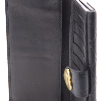 Gucci Guccissima Heart Continental Wallet Black 11 of 12