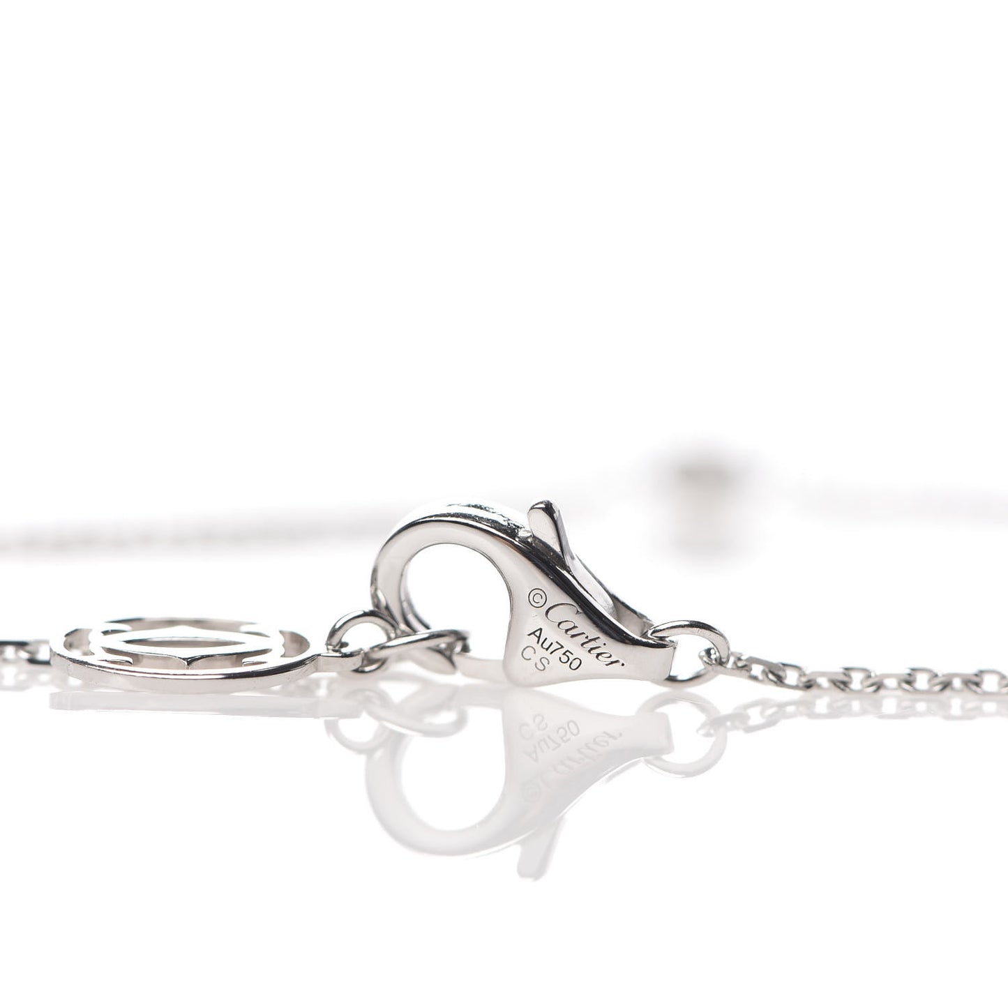 18K White Gold Diamond XS D'Amour Bracelet