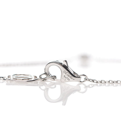 Cartier 18K White Gold Diamond XS D'Amour Bracelet 3 of 5