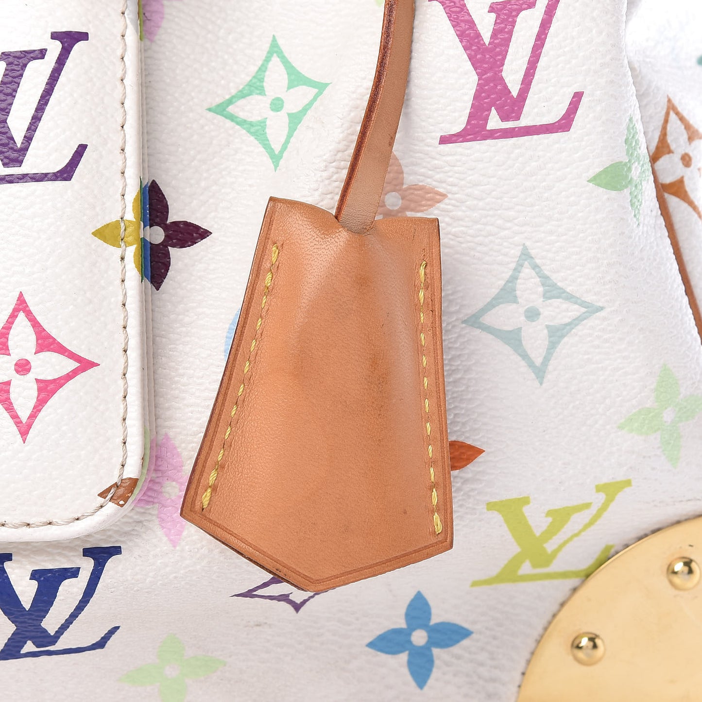 Monogram Multicolor Speedy 30 White
