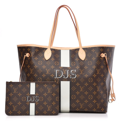 Louis Vuitton Monogram My LV Heritage Neverfull GM White Black 1 of 10