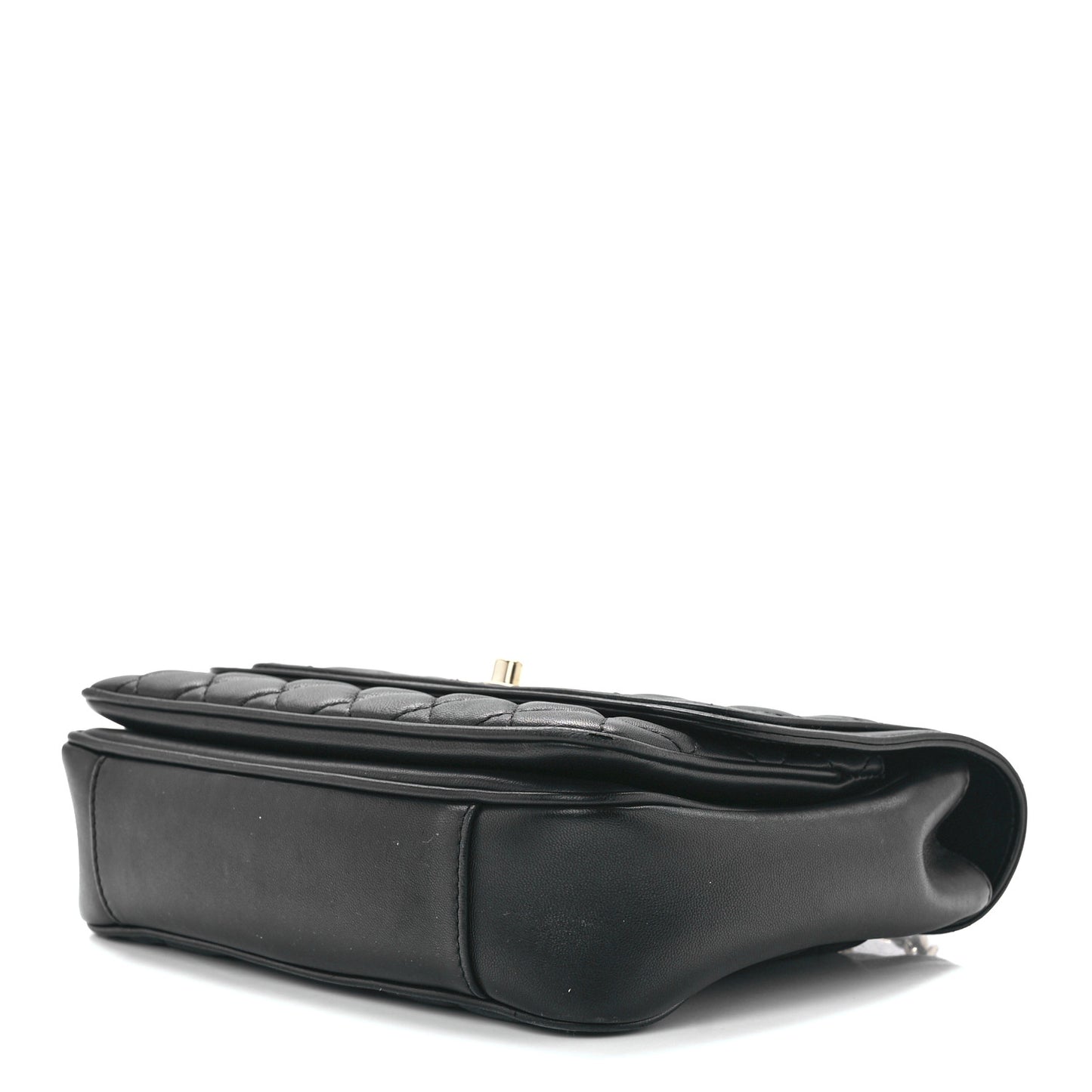 Lambskin Quilted Medium Lovely Day Flap Black