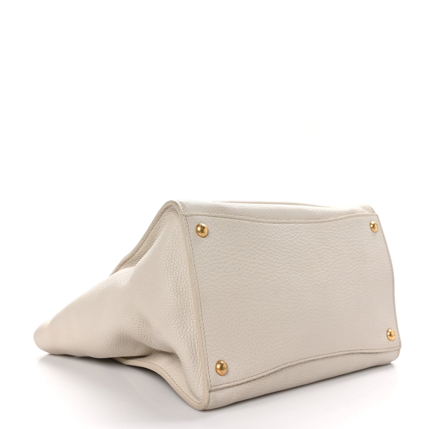 Prada Vitello Daino Shopping Tote Talco 4 of 11