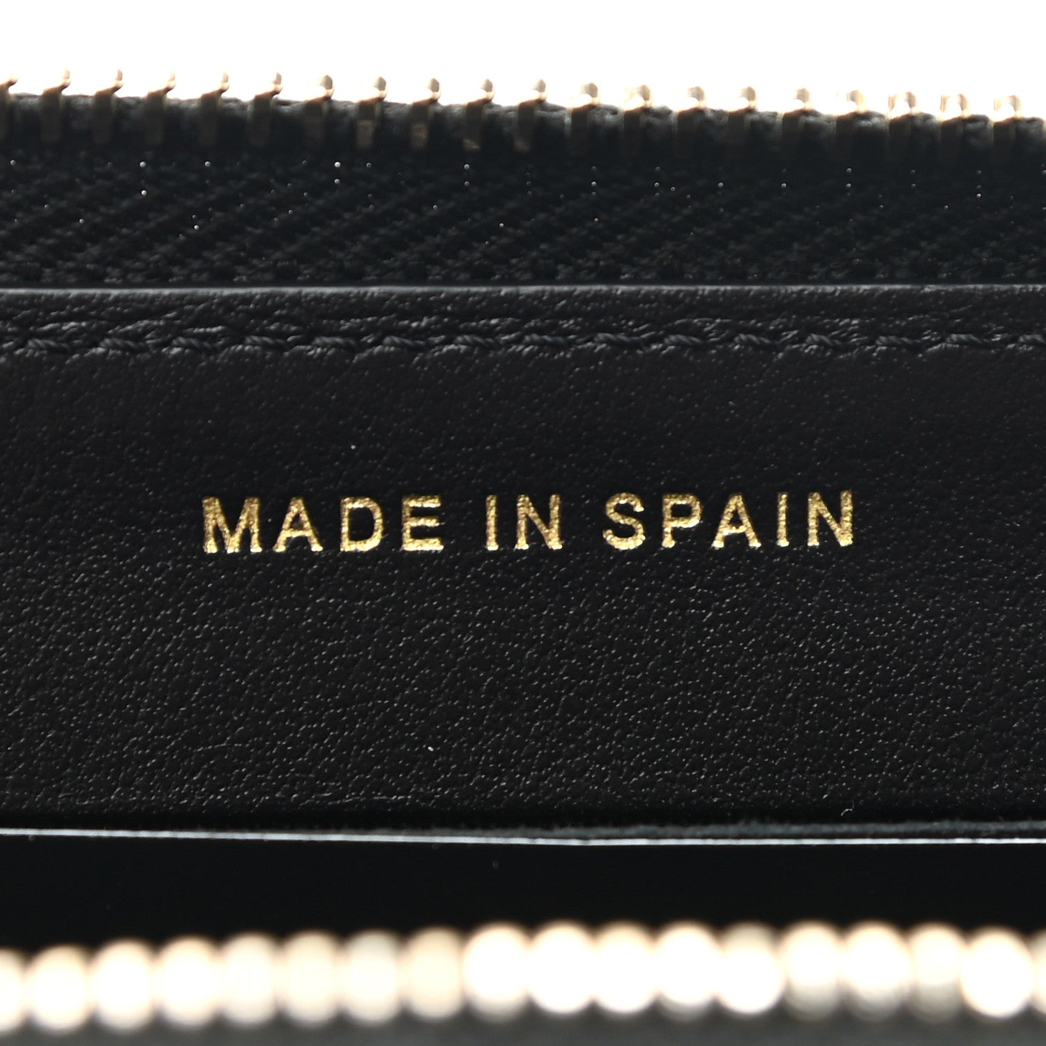 Chanel Caviar Quilted Medium Filigree Zip Around Wallet Black 7 of 10