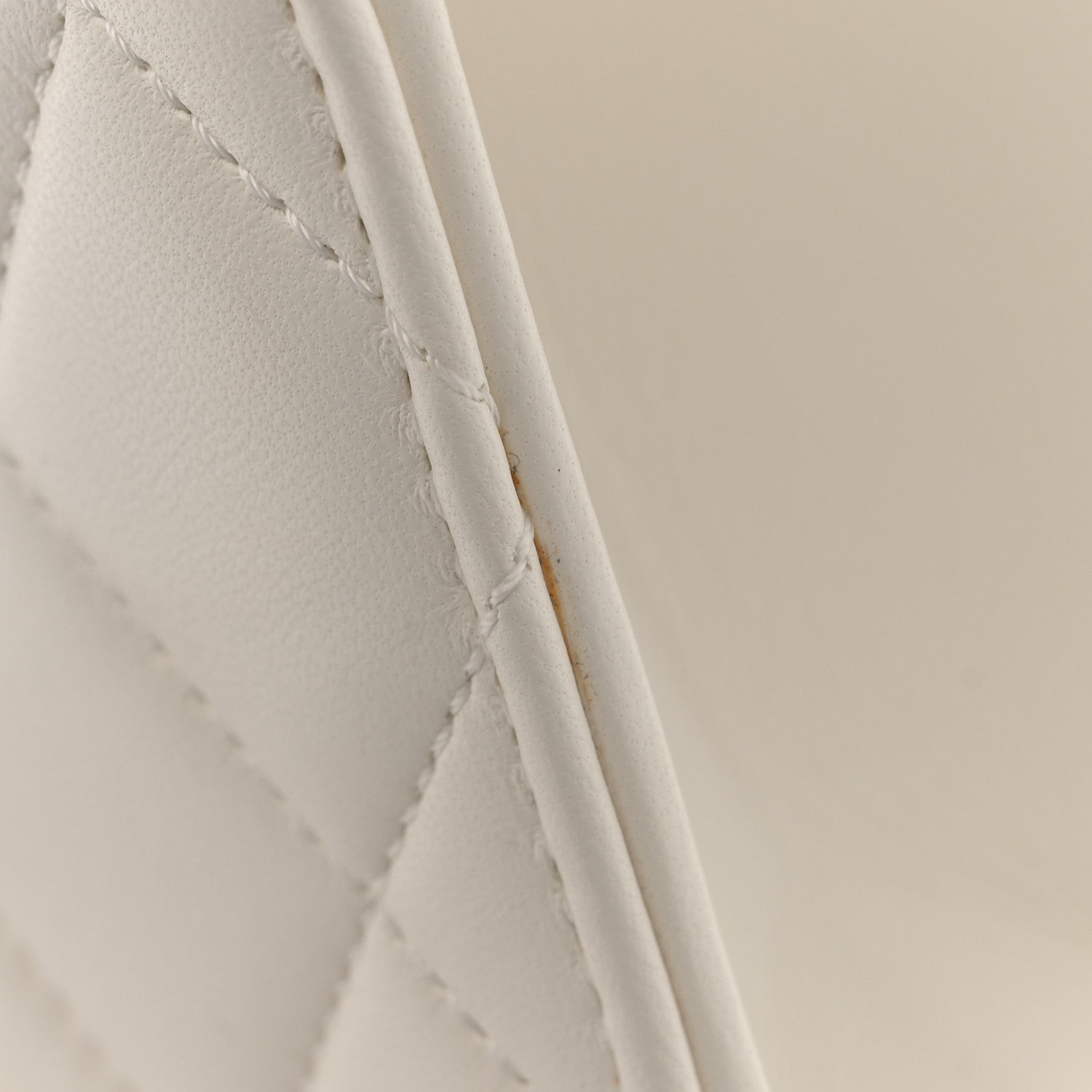 Chanel Calfskin Strass Quilted Flap White 13 of 14