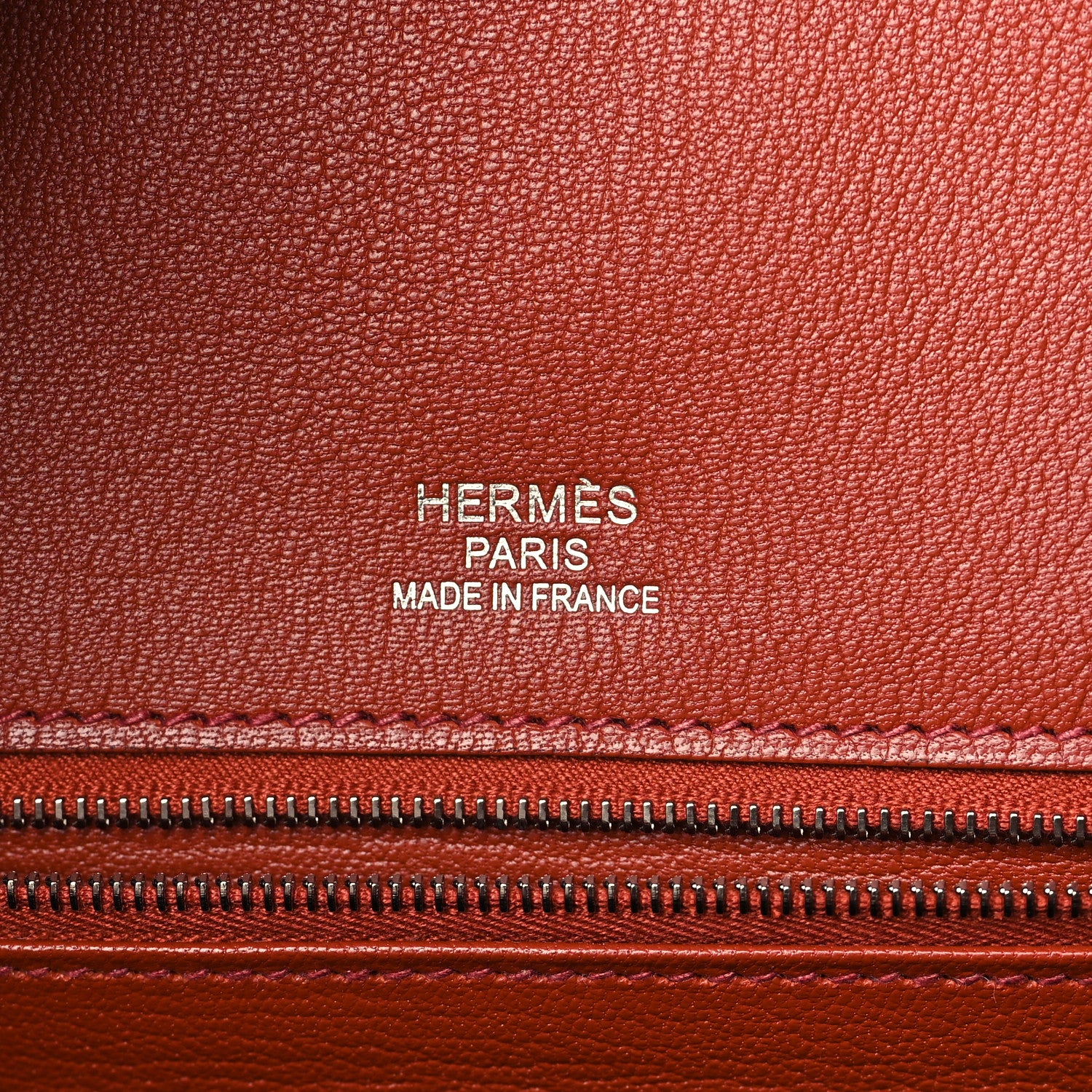 Hermes Togo Swift Ghillies Birkin 35 Brique 6 of 10