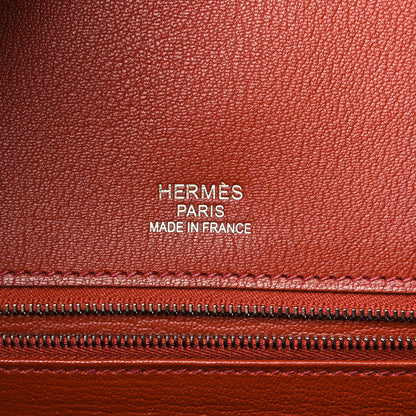 Hermes Togo Swift Ghillies Birkin 35 Brique 6 of 10