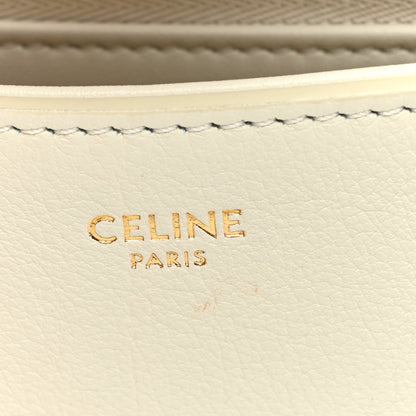 Celine Supple Calfskin Teen Victoire White 6 of 9