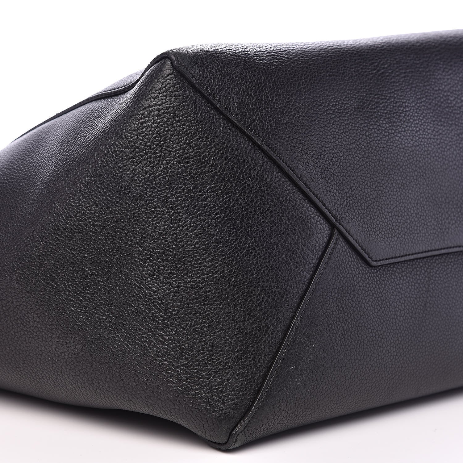 Celine Soft Grained Calfskin Medium Cabas Phantom Black 7 of 15
