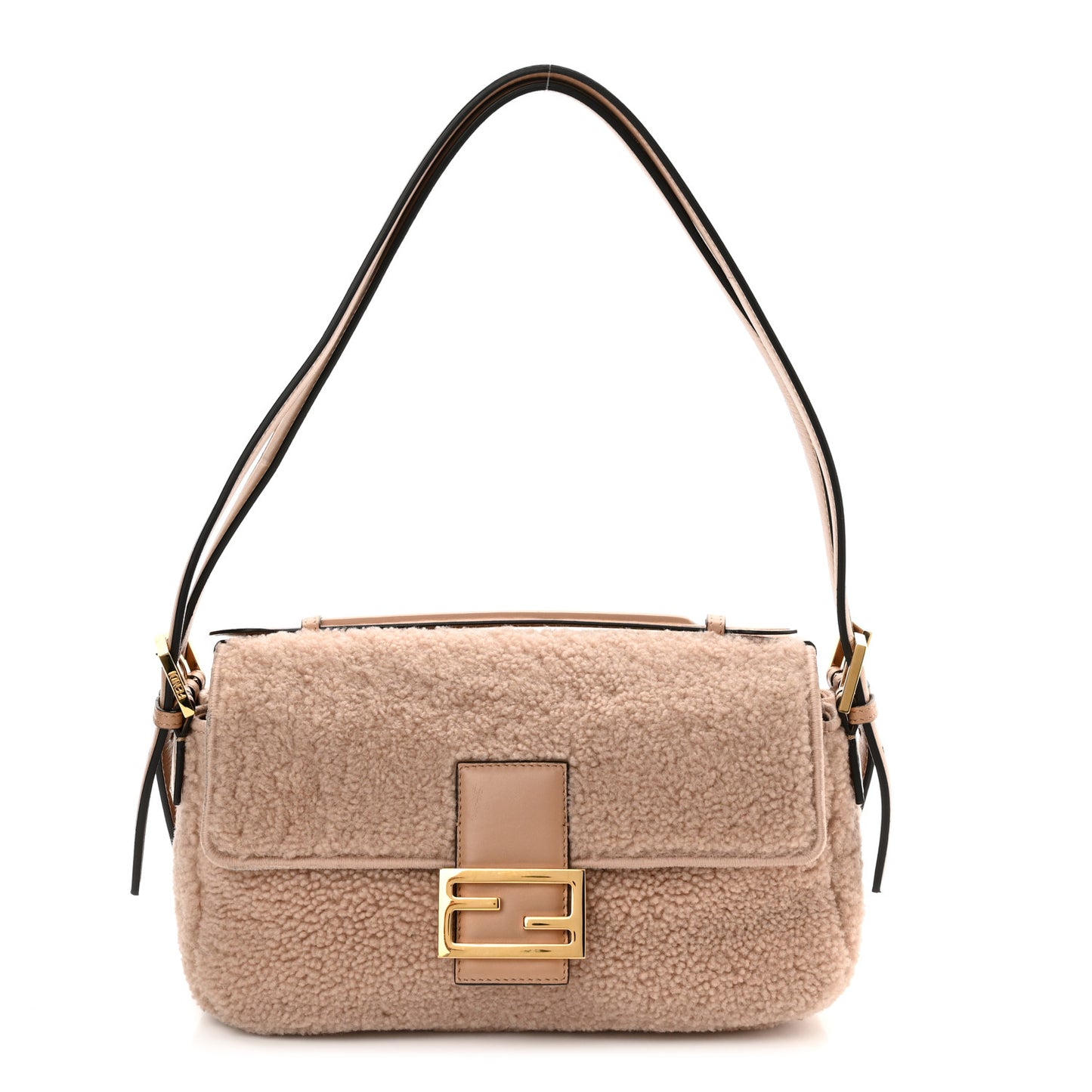 Shearling Nappa Multi Baguette Rosa Plaster