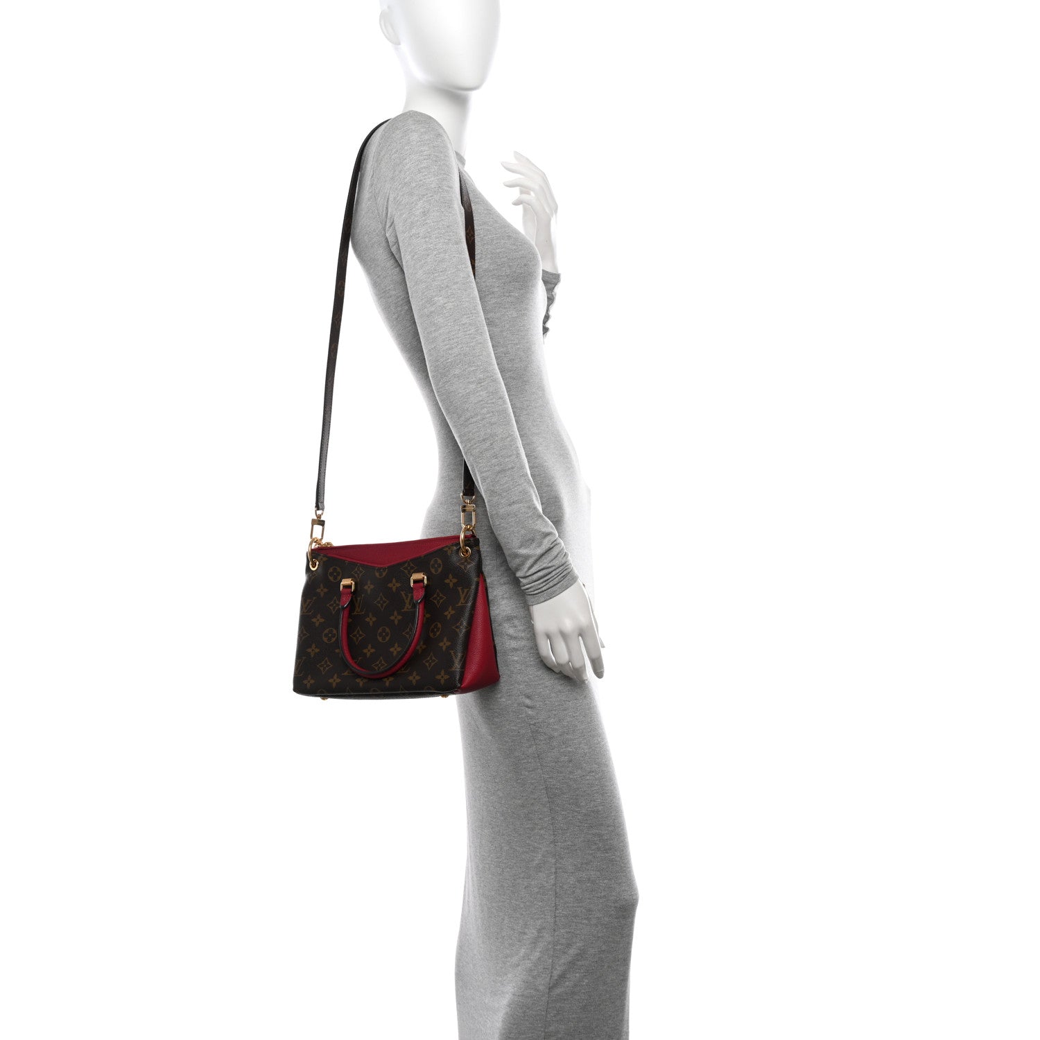 Louis Vuitton Monogram Pallas Full BB Lie De Vin 2 of 12