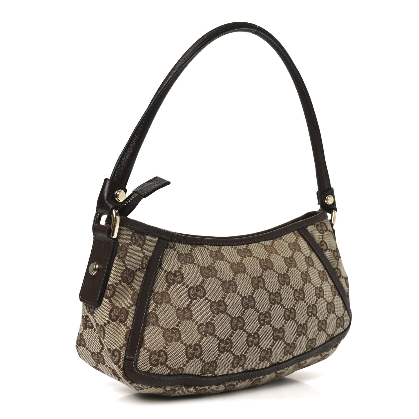 Monogram D Ring Abbey Pochette Brown