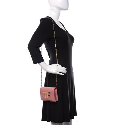 Tom Ford Calfskin Icon Disco Bag Wild Rose 2 of 9