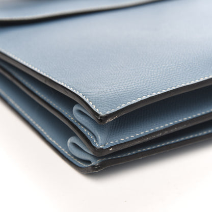 Hermes Epsom Kelly Depeche 34 Blue Jean 6 of 15