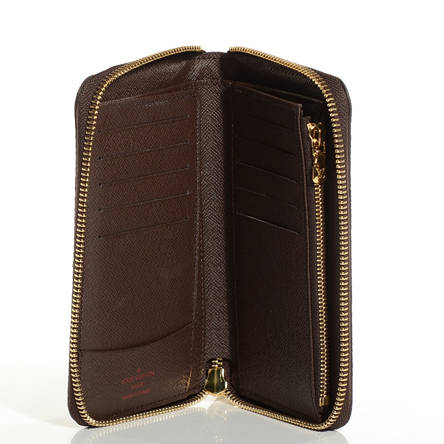 Damier Ebene Zippy Compact Wallet