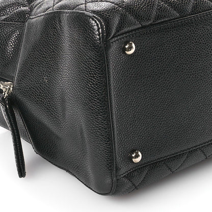 Chanel Caviar Quilted Bowler Black 9 of 11