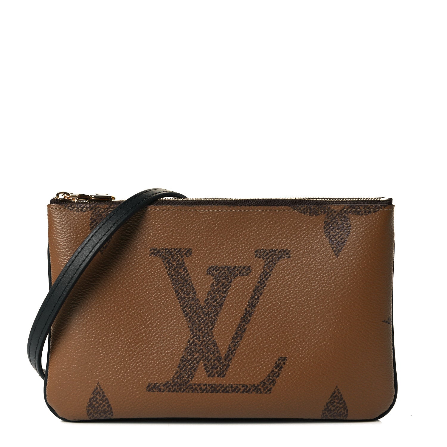 Louis Vuitton Reverse Monogram Giant Double Zip Pochette 1 of 8