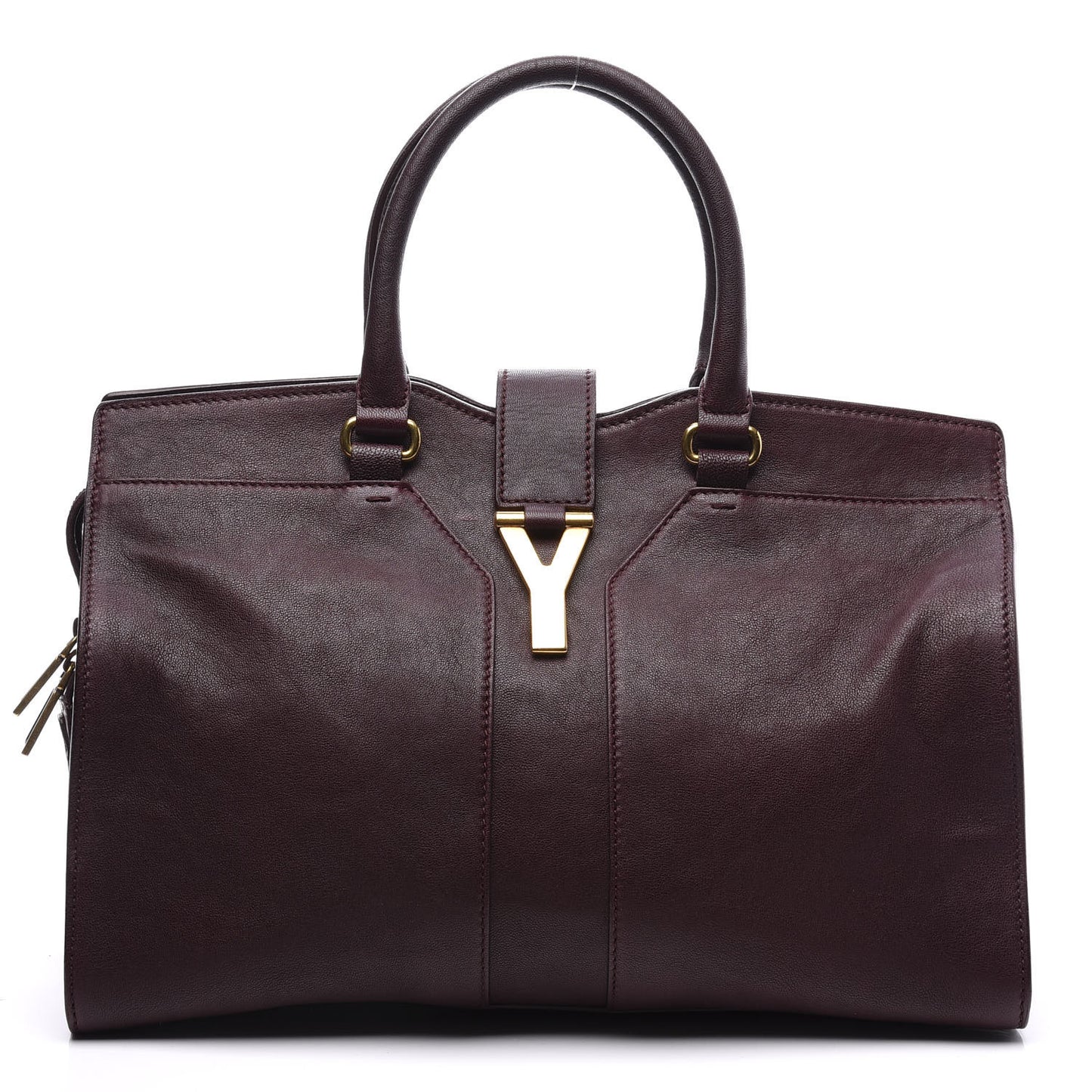 Sheepskin Medium Cabas ChYc Plum