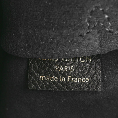 Louis Vuitton Empreinte Monogram Giant Neverfull MM Pochette Black 6 of 8