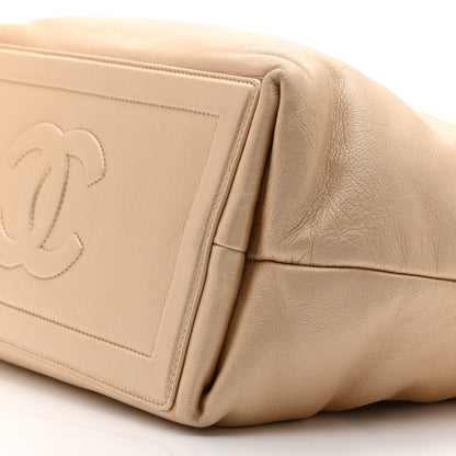 Chanel Metallic Lambskin Medium Coco Cocoon Reversible Tote Light Gold 9 of 9