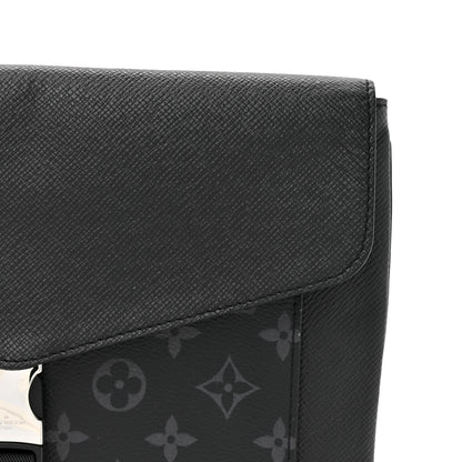 Louis Vuitton Taigarama Outdoor Flap Messenger Black 7 of 9