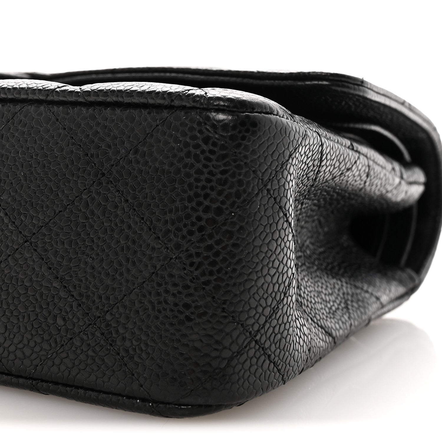 Chanel Caviar Quilted Medium Double Flap Black 10 of 10