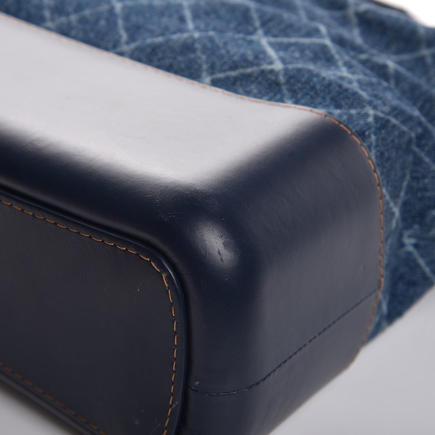 Denim Calfskin Medium Gabrielle Hobo Blue
