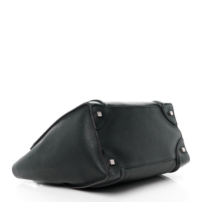 Celine Drummed Calfskin Mini Luggage Black 4 of 13