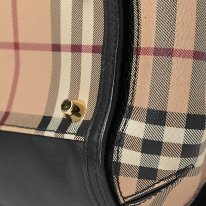 Burberry Haymarket Check Small Gladstone Chocolate 11 of 12
