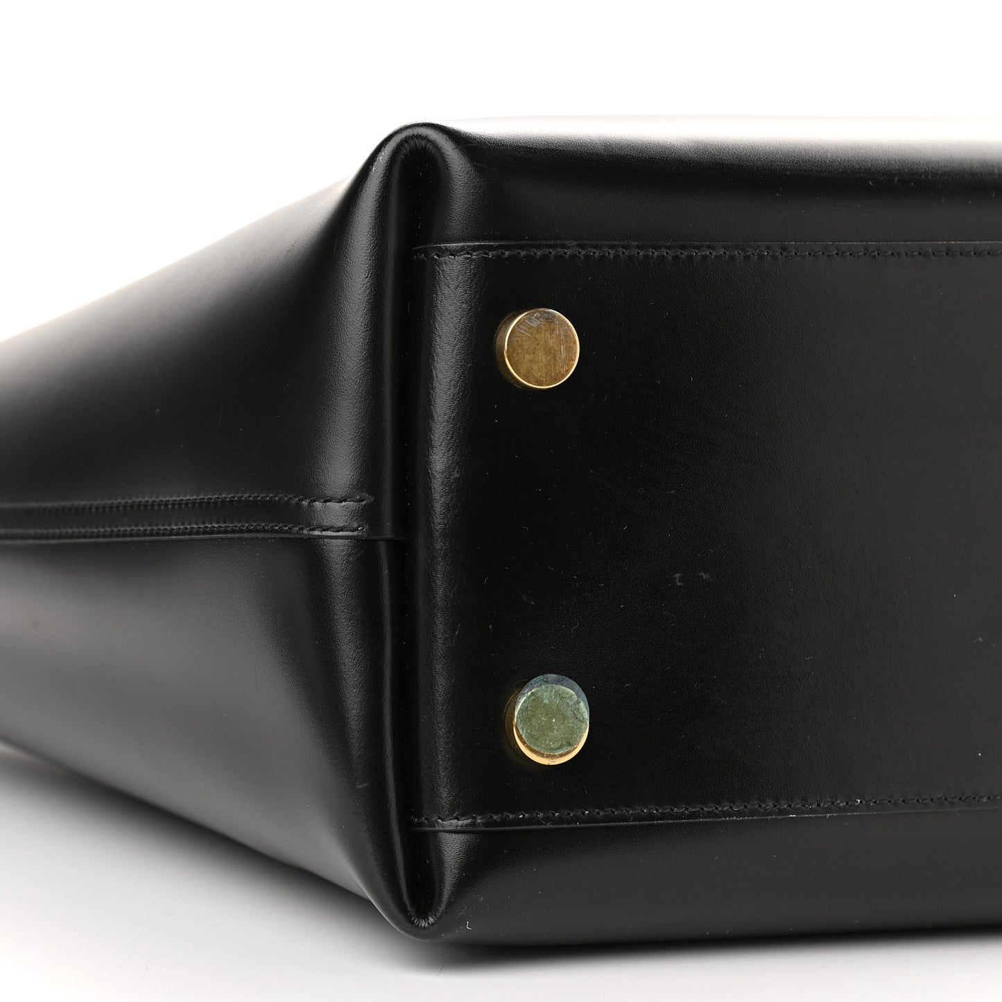 Calfskin Classic Monogram Double Face Tote Black