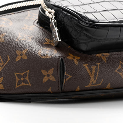 Louis Vuitton Monogram Crocodile Bumbag Black 8 of 11